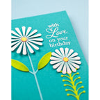 Birch Press Design Elegant Birthday Sentiments Clear Stamp Set cl8166 with love
