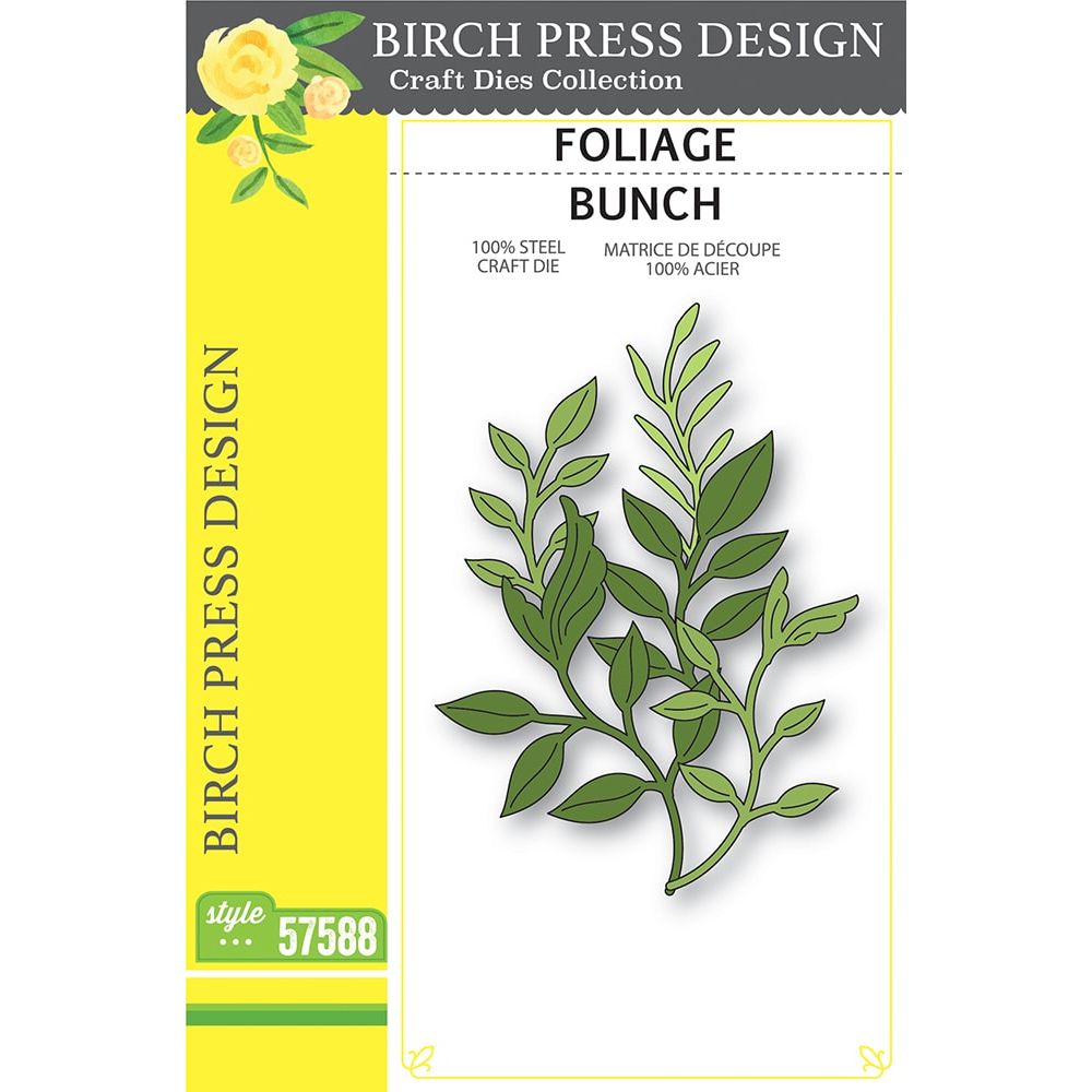 Birch Press Design Foliage Bunch Dies 57588