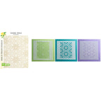 Birch Press Design Gilded Viola Plate and Stencil Bundle 