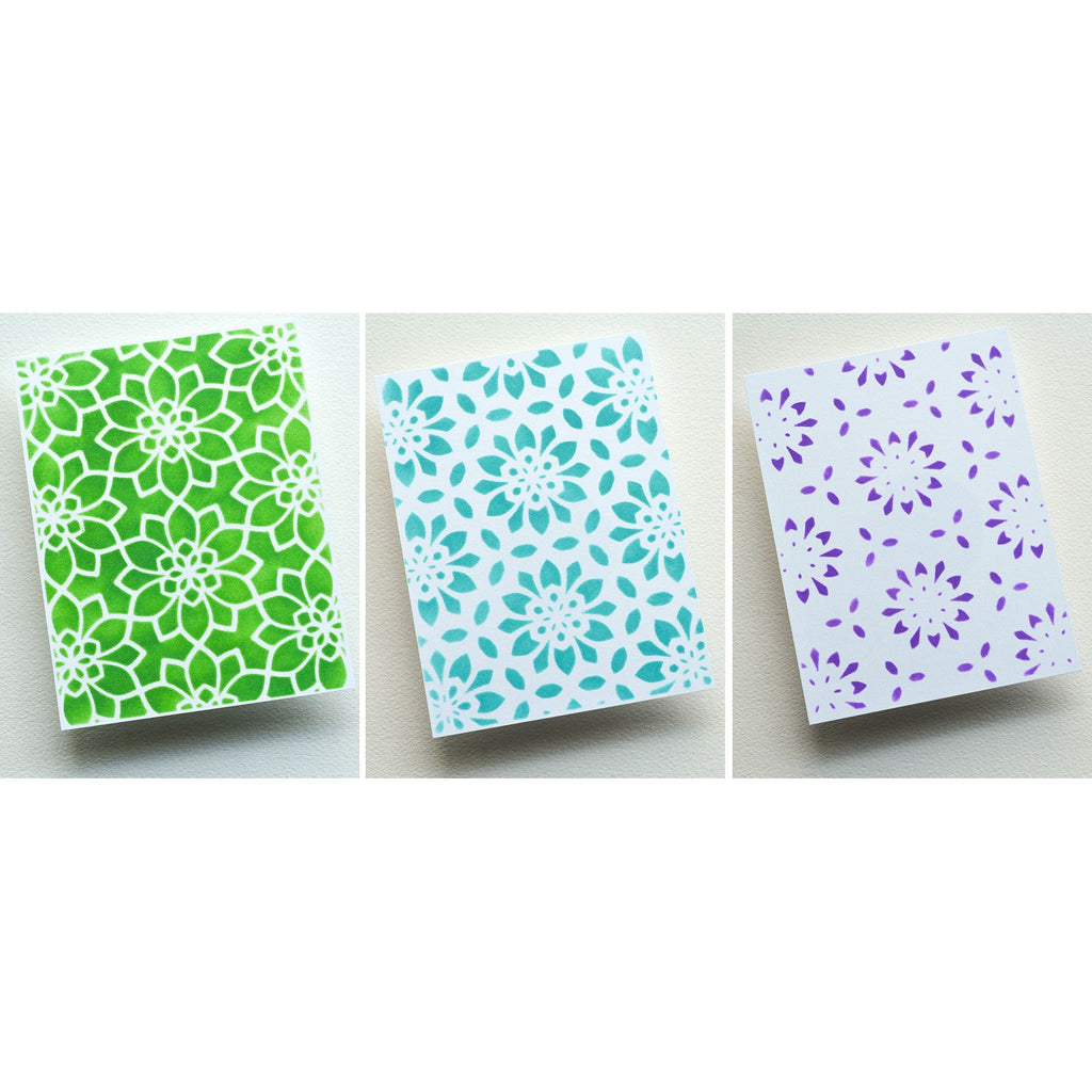 Birch Press Design Gilded Viola Stencil Set 42034 templates