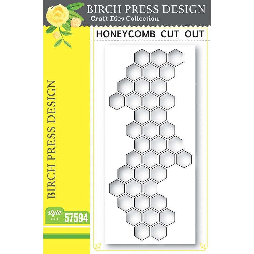 Birch Press Design Honeycomb Cut Out Die 57594