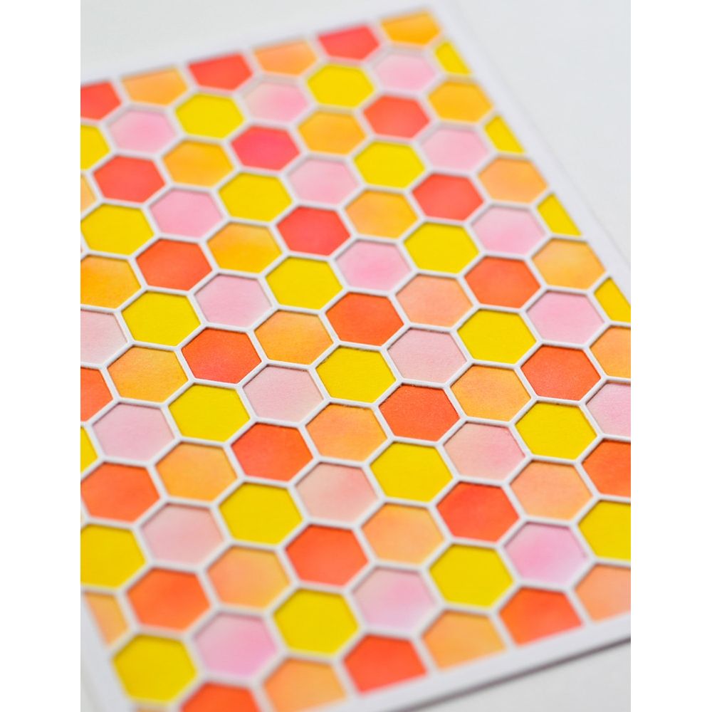 Birch Press Design Honeycomb Plate Die 57593 color