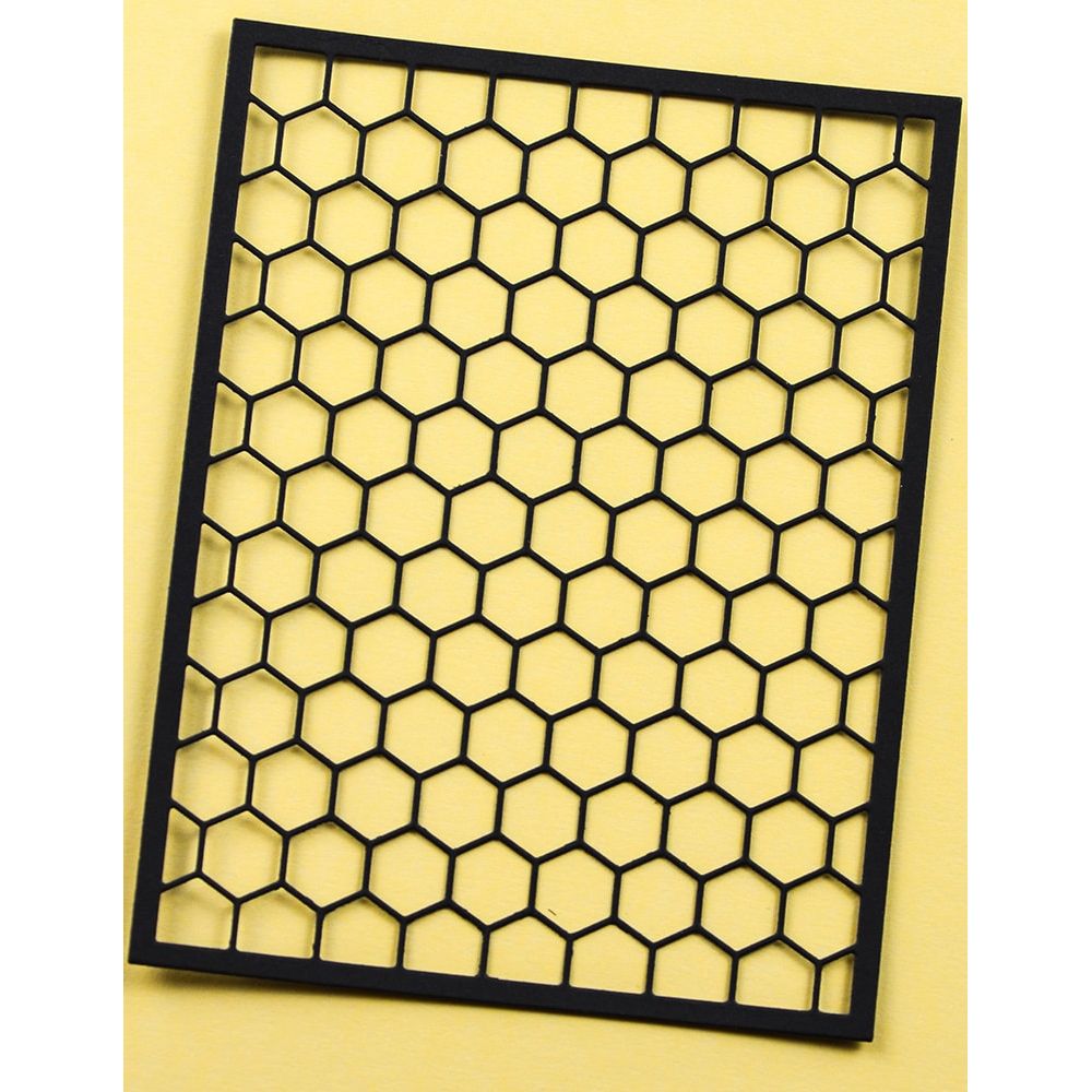 Birch Press Design Honeycomb Plate Die 57593 cutout
