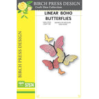 Birch Press Design Linear Boho Butterflies Dies 57574
