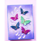 Birch Press Design Linear Boho Butterflies Dies 57574 sparkle