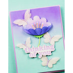 Birch Press Design Linear Boho Butterflies Dies 57574 tinking