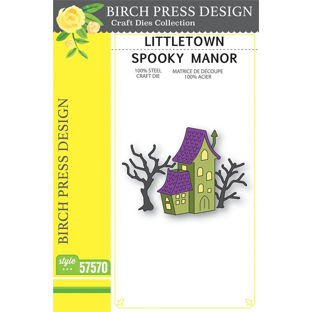 Birch Press Design Littletown Spooky Manor Dies 57570