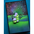 Birch Press Design Littletown Spooky Manor Dies 57570 haunted house