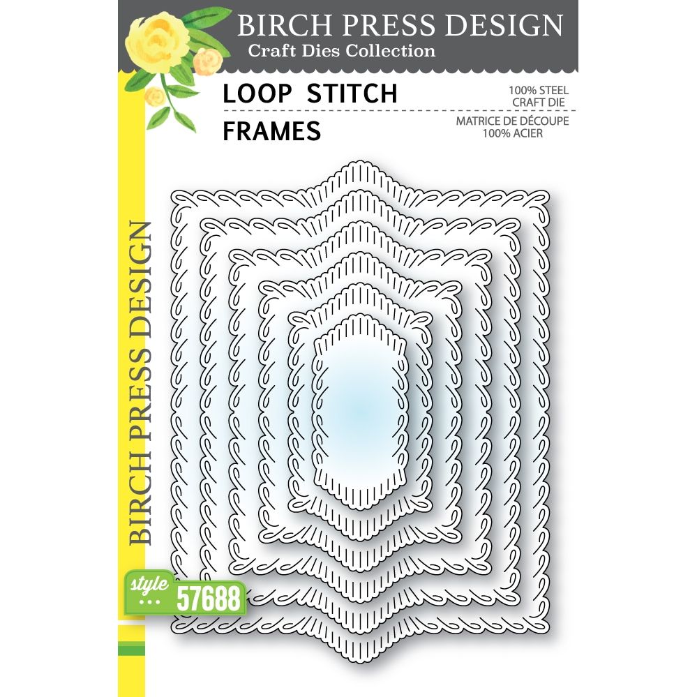 Birch Press Design Loop Stitch Frames Dies 57688