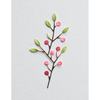 Birch Press Design Meadow Berry Branch Contour Layers Dies 57554 cut out
