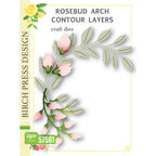 Birch Press Design Rosebud Arch Contour Layers Dies 57561
