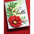 Birch Press Design Rosebud Arch Contour Layers Dies 57561 hello