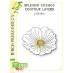 Birch Press Design Splendid Cosmos Contour Layers Dies 57555
