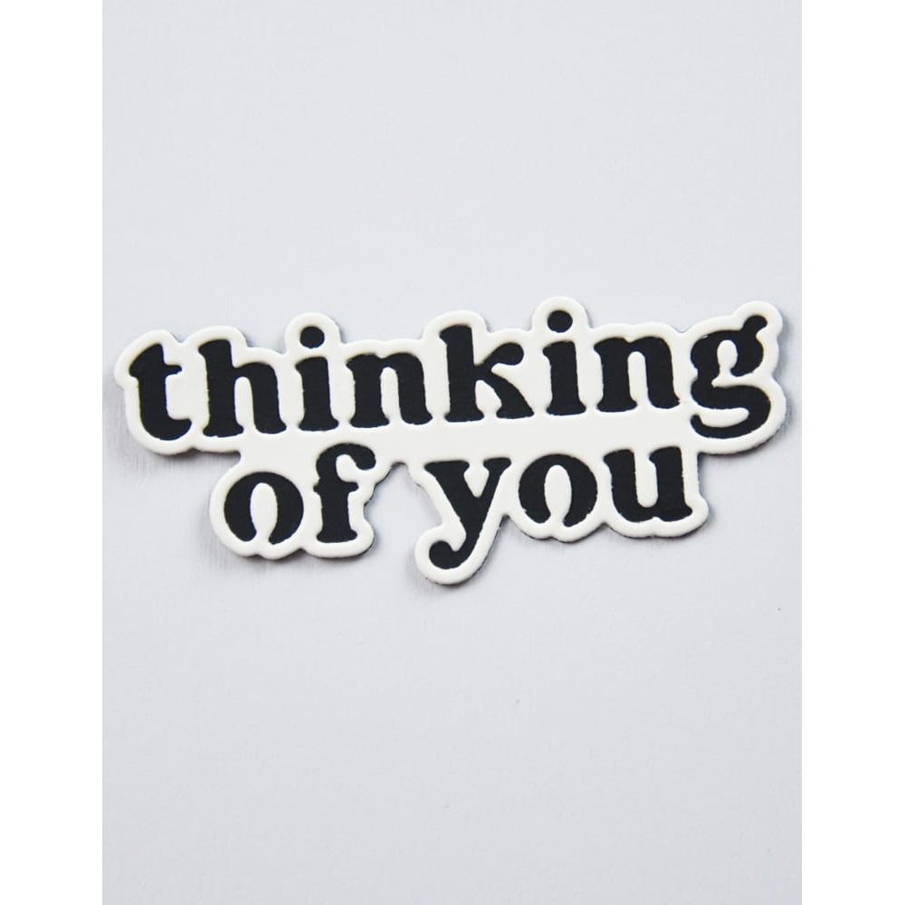 Birch Press Design Thinking of You Vintage Sentiment Dies 57573 thinking