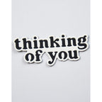 Birch Press Design Thinking of You Vintage Sentiment Dies 57573 thinking