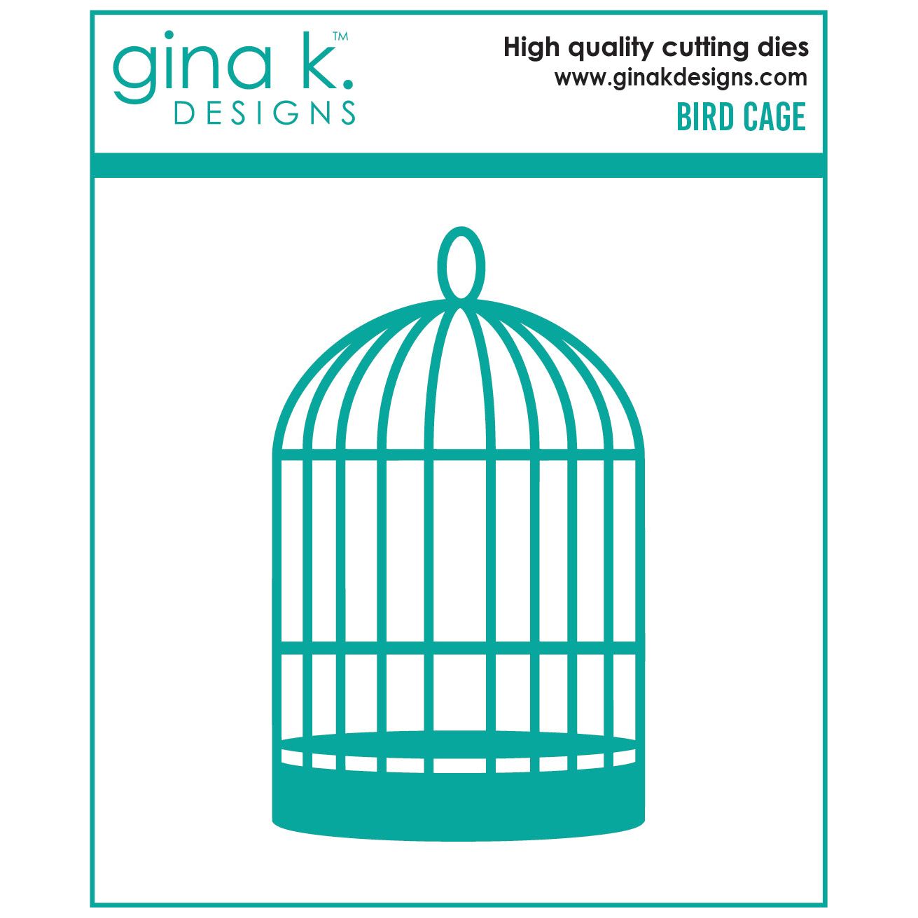 Gina K Designs Bird Cage Die die0383