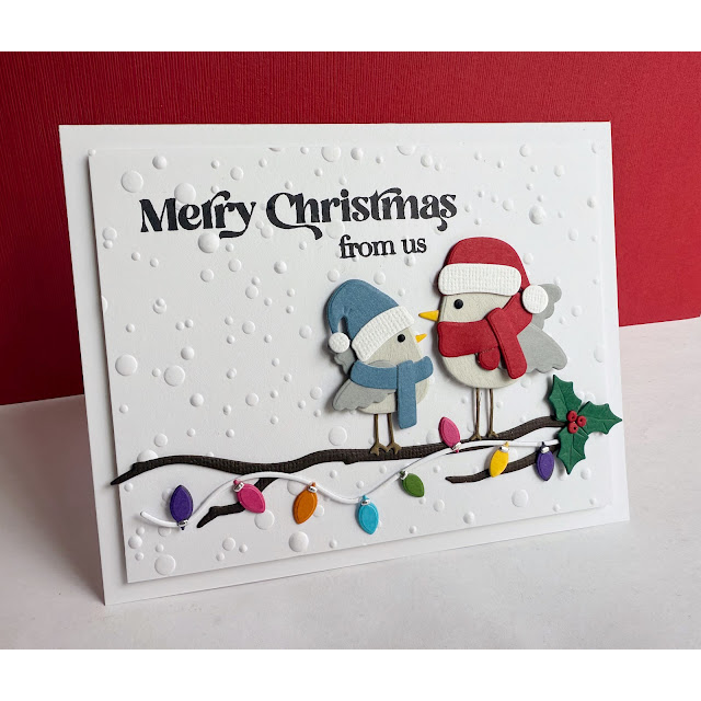 Simon Says Stamp Birdies Winter Accessories Wafer Dies 1497sdc And Everything Nice Christmas Card | color-code:ALT04