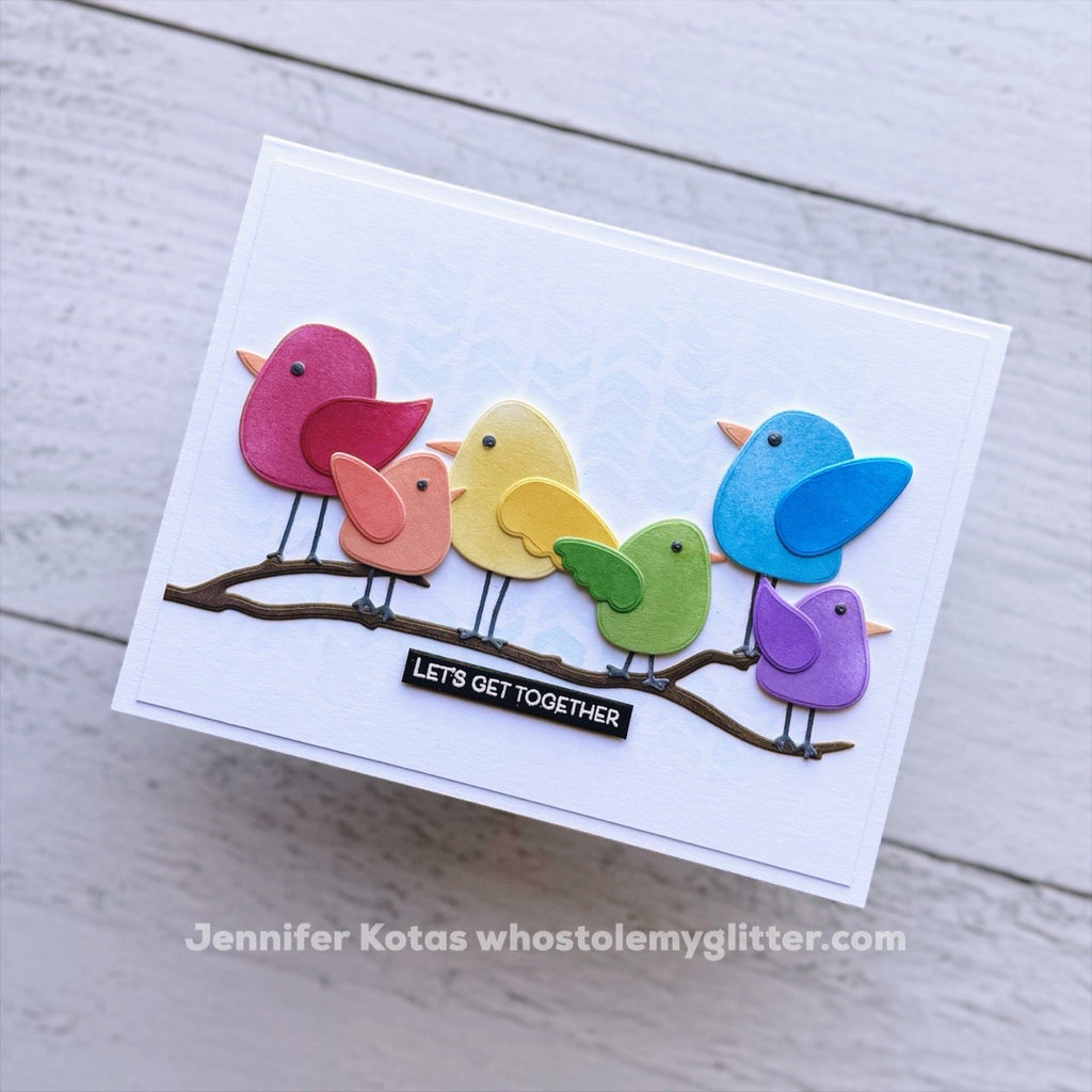 Simon Says Stamp Birdies Wafer Dies 1300sdc Friend Like You Friend Card