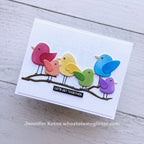 Simon Says Stamps and Dies For the Birds and Birdies Bundle set1018fb Friend Like You Friend Card