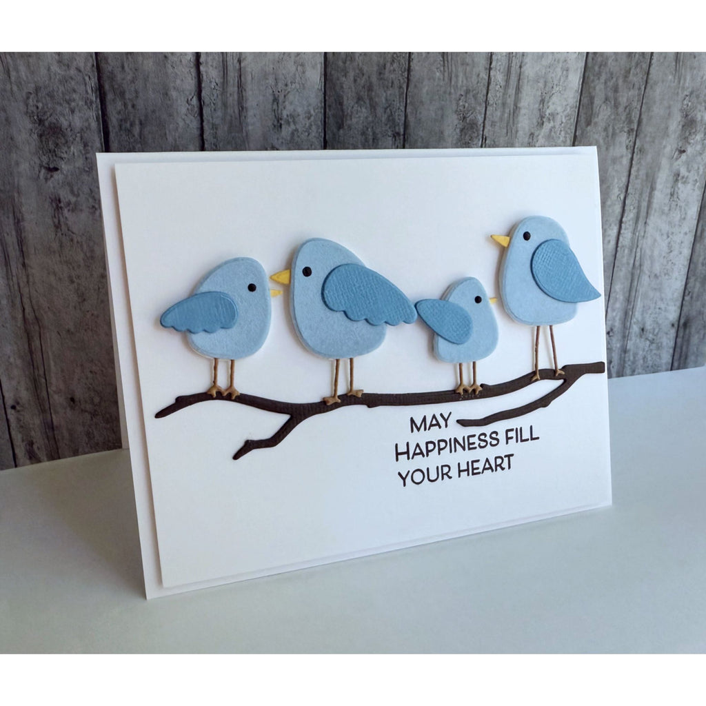 Simon Says Stamp Birdies Wafer Dies 1300sdc Friend Like You Just Because Card | color-code:ALT03