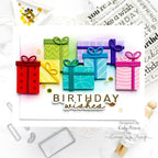 CZ Design Clear Stamps Birthday Basics cz386c Splendor Birthday Card | color-code:ALT03