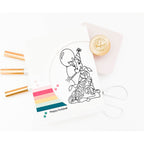 Simon Says Clear Stamps Birthday Giraffe sss102522 Sweetheart Birthday Card