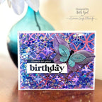 Simon Says Stamp Sentiment Strips Birthday Mail 1004sg Celebrate Birthday Card