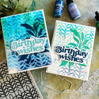 Simon Says Stamp Birthday Wishes Wafer Dies sssd112883 Stamptember Birthday Card
