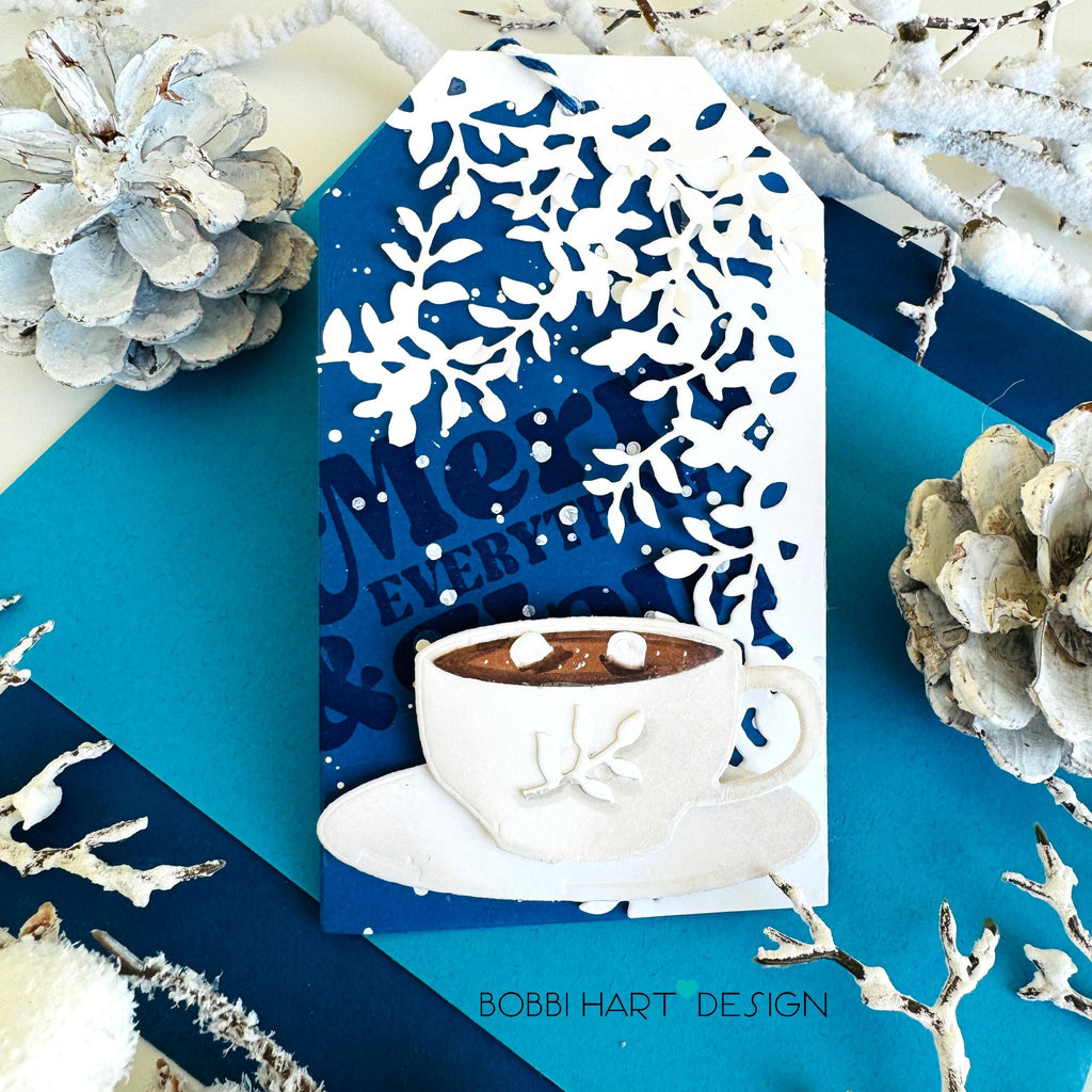 Simon Says Stamp Birthday Coffee Wafer Dies 1188sd Sweet Wishes Coffee Tag