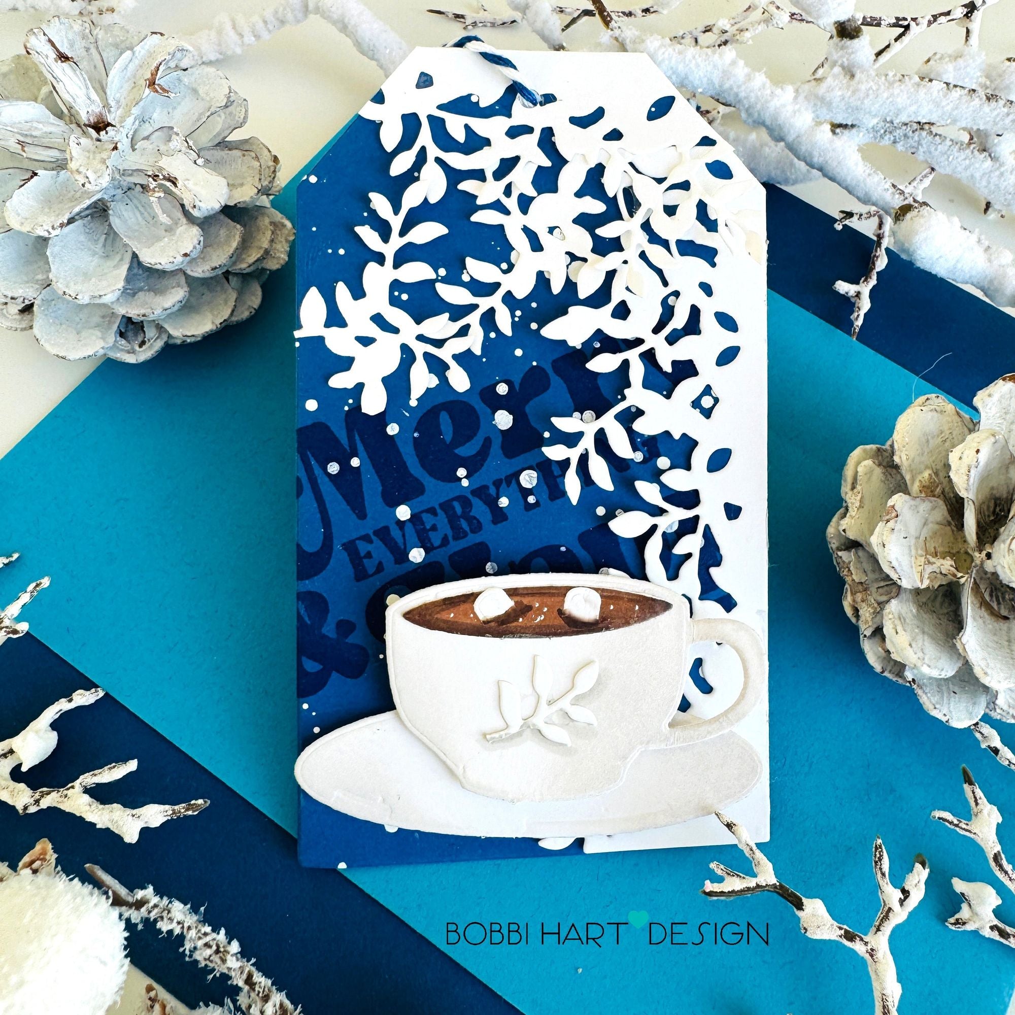 Simon Says Stamp Birthday Coffee Wafer Dies 1188sd Sweet Wishes Coffee Tag