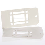 Blank Mosaic Paper Tags 05736