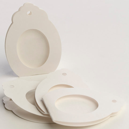 Blank Paper Frame Tags 03050