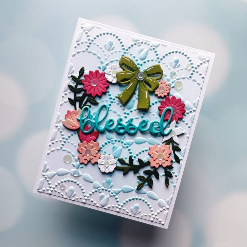 Simon Says Stamp Blessed Wafer Dies 1268sdc Favorite Things Blessed Card | color-code:ALT01