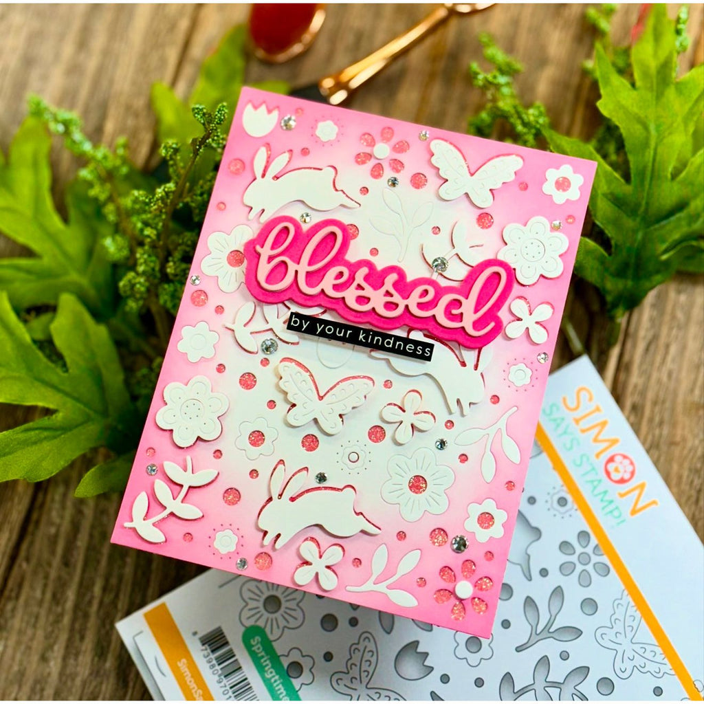 Simon Says Stamp Blessed Wafer Dies 1268sdc Favorite Things Blessed Card