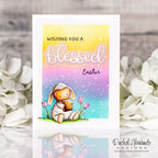 Simon Says Stamp Blessed Wafer Dies 1268sdc Favorite Things Blessed Easter Card | color-code:ALT07