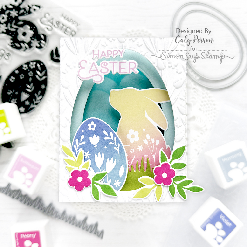 Simon Says Stamp! Simon Says Stamp NESTED EGG Wafer Dies sssd111954 Easter Card | color-code:ALT01