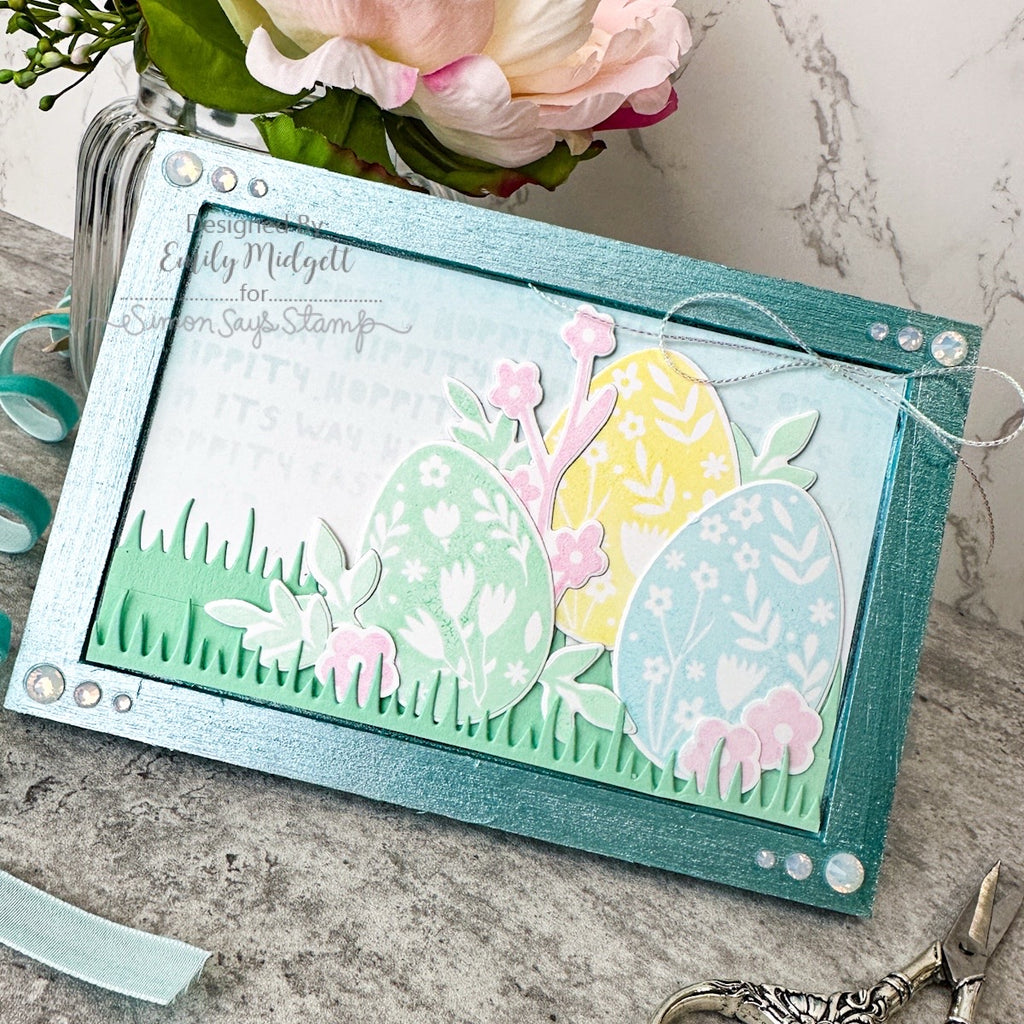 Simon Says Stamp Blessings at Easter Wafer Dies 1270sdc Favorite Things Easter Decor | color-code:ALT09