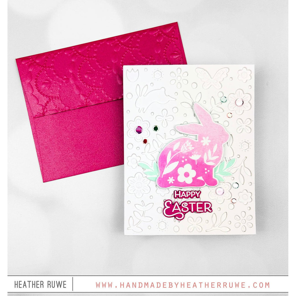 Simon Says Stamp Blessings at Easter Wafer Dies 1270sdc Favorite Things Easter Card | color-code:ALT10