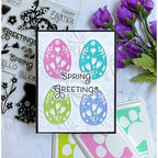 Simon Says Stamp and Dies Blessings at Easter set933be Favorite Things Spring Card