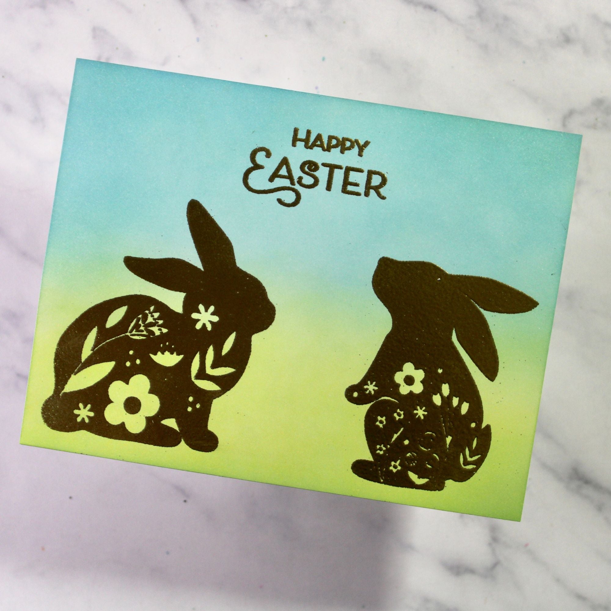 Simon Says Stamp and Dies Blessings at Easter set933be Favorite Things Easter Card