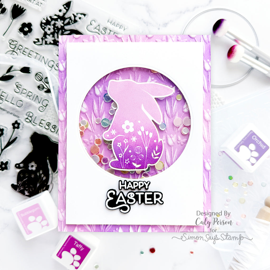 Simon Says Clear Stamps Blessings at Easter 2174ssc Favorite Things Easter Card | color-code:ALT10