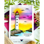 Simon Says Stamp Embossing Folder Contemporary Lighthouse sf486 Friend Like You Friend Card Thank You Card