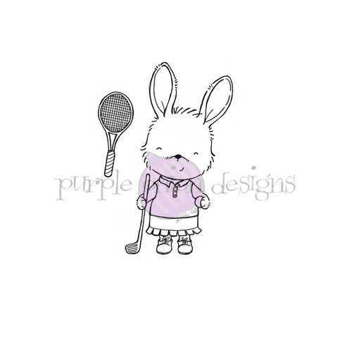 Purple Onion Designs Bogey Unmounted Cling Stamp pod1407