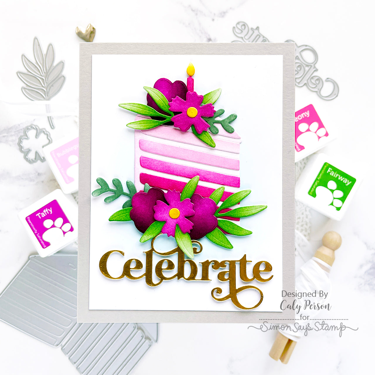 Simon Says Stamp Boho Celebrate Wafer Dies sssd112945c Diecember Celebrate Card | color-code:ALT03