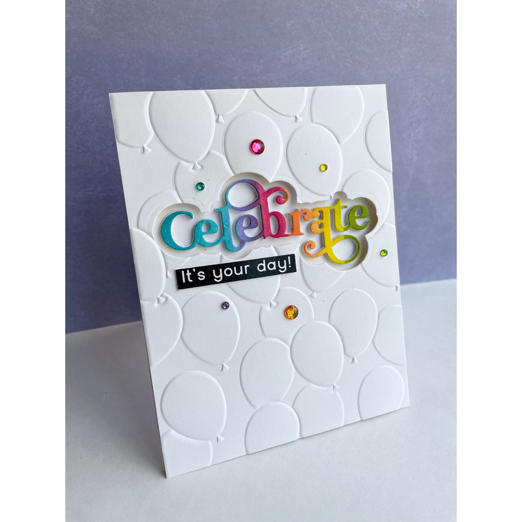 Simon Says Stamp Boho Celebrate Wafer Dies sssd112945c Diecember Celebrate Card | color-code:ALT01