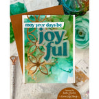 Simon Says Stamp Boho Chain Wafer Die sssd112964 Diecember Christmas Card