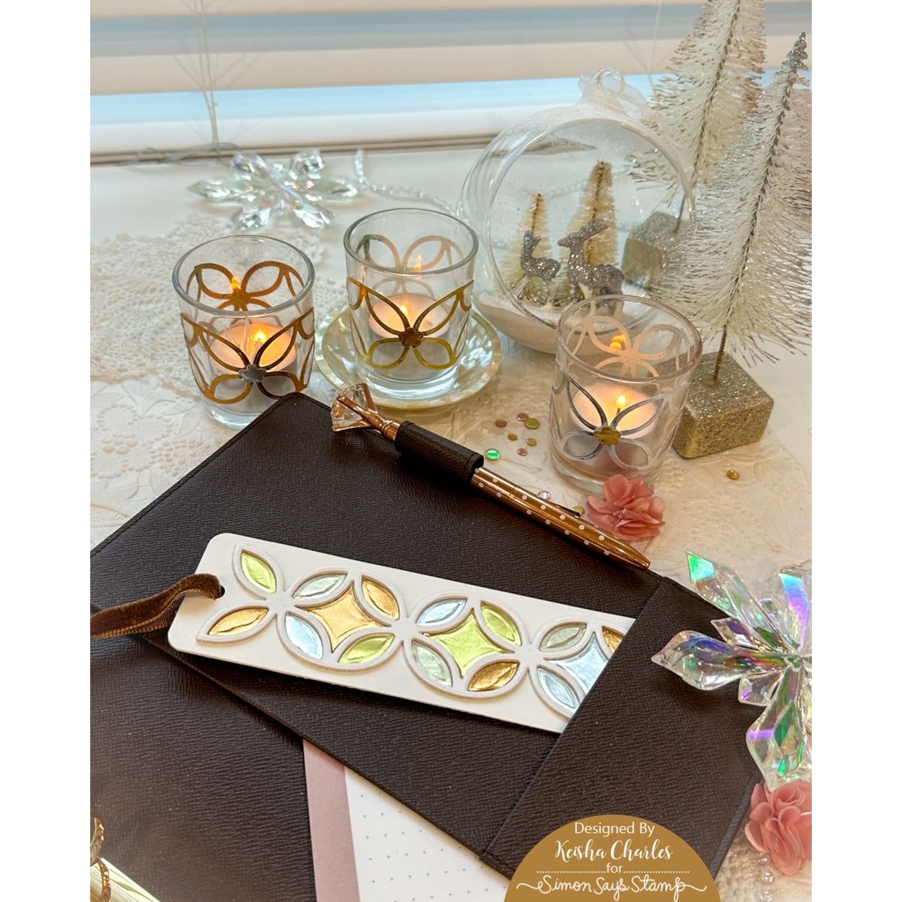 Simon Says Stamp Boho Chain Wafer Die sssd112964 Diecember Winter Tablescape