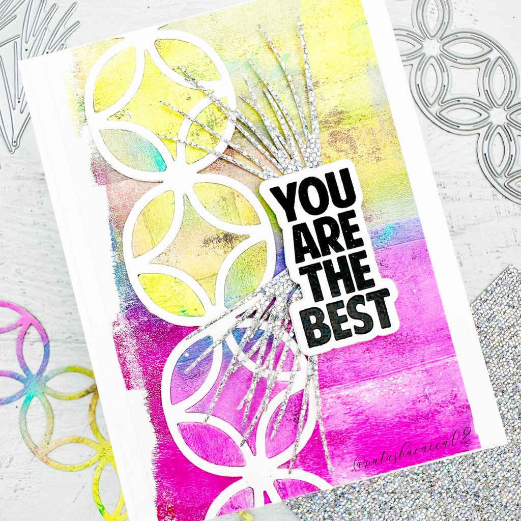Simon Says Stamp Boho Chain Wafer Die sssd112964 Diecember You are the Best Card