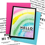 Simon Says Stamp Sentiment Strips Bold Hello sssg131134 Dear Friend