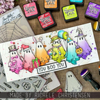 Simon Says Stamp Boo Crazy Wafer Dies sss495